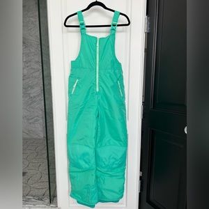 COPY - Girl’s Champion Snowsuit Overalls, Mint Green, excellent condition